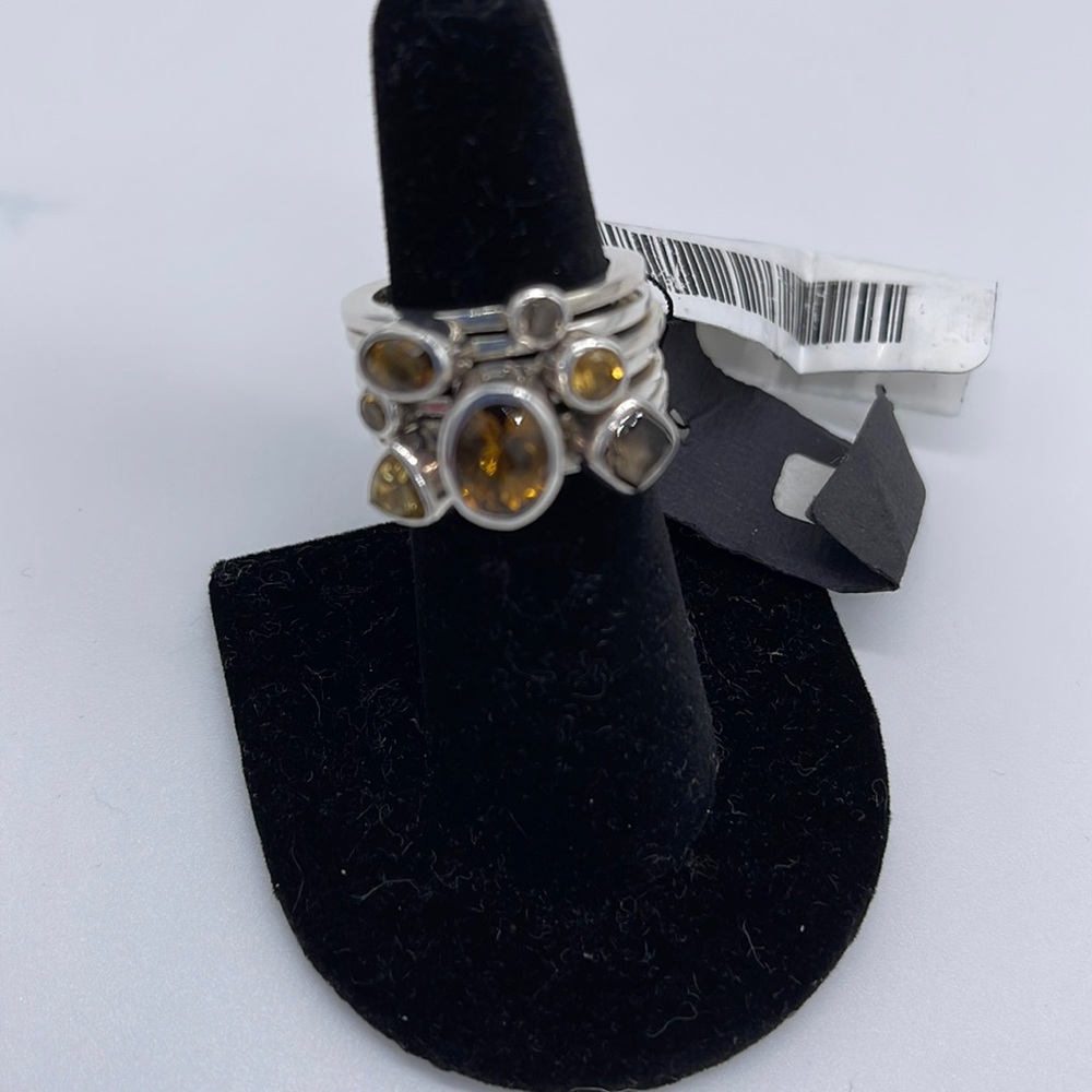 Janice Girardi Sterling Silver Stack Rings
